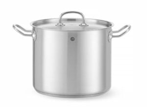 Høj gryde med låg, 9 l, til alle komfurtyper - Billede 3