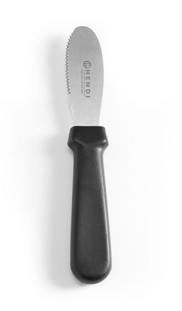 Spreader med savtakket kant, sort, (L)210mm - Billede 2