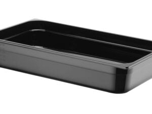GN 1/1 sort polycarbonat container, Profi Line, 14L, Sort, 530x325x(H)100mm - Billede 4