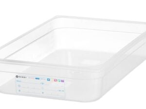 Transparent madopbevaringsbeholder 12l, gn 1/1, mikrobølgeegnet - Billede 2