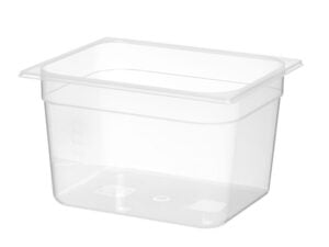 GN 1/2 Polypropylen Beholder, Profi Line, 6,5L, Transparent, 325x265x(H)100mm - Billede 8