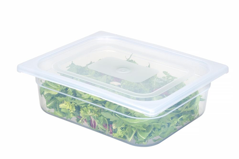 GN 1/2 Polypropylen Beholder, Profi Line, 6,5L, Transparent, 325x265x(H)100mm - Billede 7