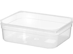 GN 1/2 Polypropylen Beholder, Profi Line, 6,5L, Transparent, 325x265x(H)100mm - Billede 4