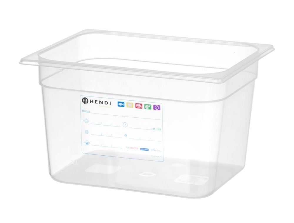 Transparent 1/2 GN beholder 6,5l - Billede 5