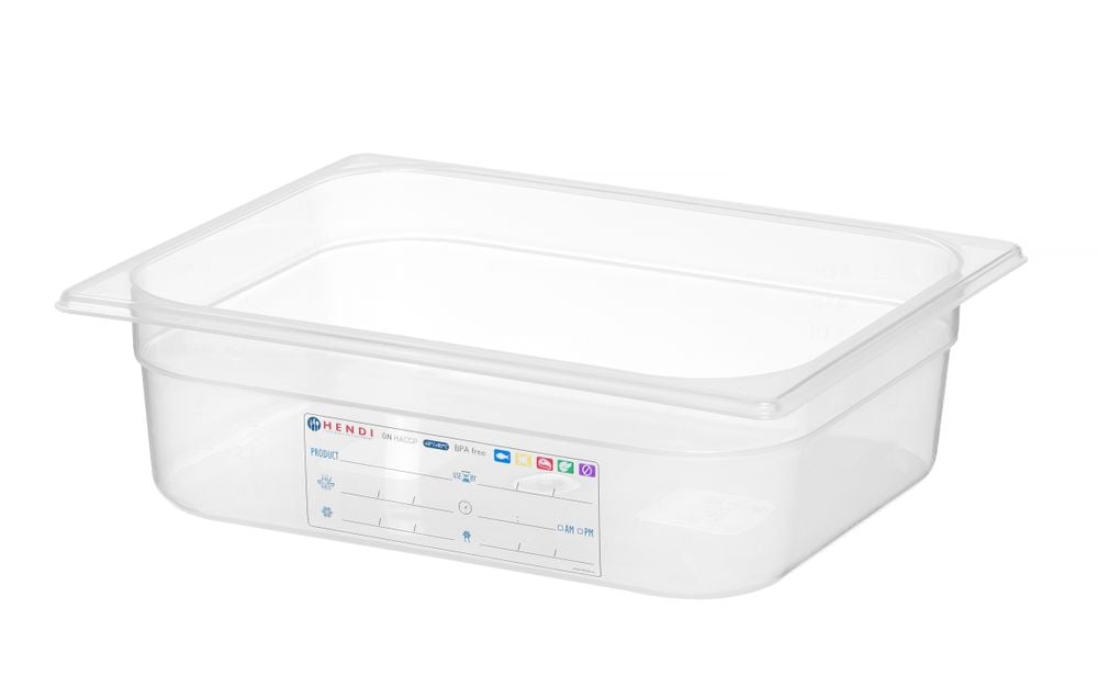 Transparent 1/2 GN beholder 6,5l - Billede 3