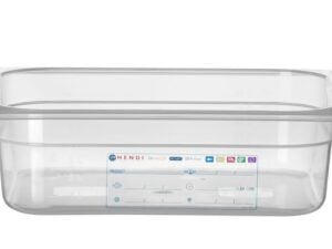 Transparent 1/2 GN beholder 6,5l - Billede 2
