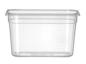 GN 1/3 Beholder i polypropylen, Profi Line, 7,8L, Transparent, 325x176x(H)200mm - Billede 4
