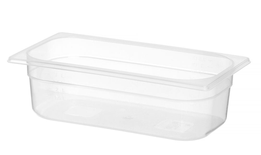 GN 1/3 polypropylen beholder, Profi Line, 4L, Transparent, 325x176x(H)100mm - Billede 7