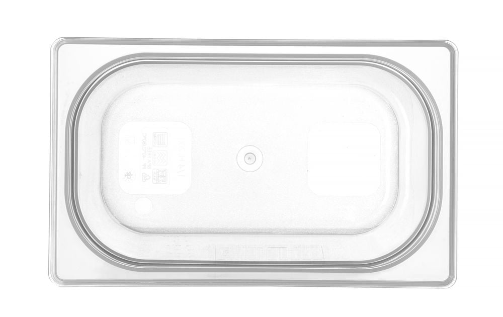 GN 1/4 HACCP Beholder, Transparent, 5,5L, 265x162x(H)200mm, Hendi - Billede 4