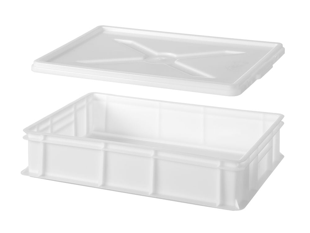 Kitchen Line pizzadejskasse, AmerBox, 24L, 600x400x(H)130mm, fødevaregodkendt polyethylen - Billede 4