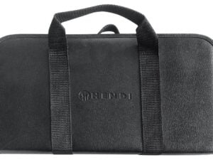 Knivsæt med 9 dele, sort, 445x260x(H)65mm, rustfrit Stål med anti-slip gummibelagt håndtag - Billede 7