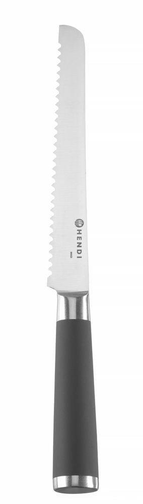 Knivsæt med 9 dele, sort, 445x260x(H)65mm, rustfrit Stål med anti-slip gummibelagt håndtag - Billede 9