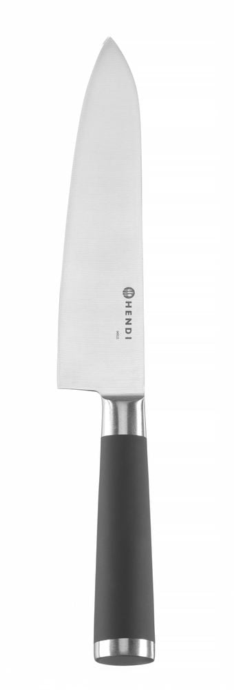 Knivsæt med 9 dele, sort, 445x260x(H)65mm, rustfrit Stål med anti-slip gummibelagt håndtag - Billede 5