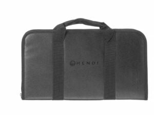 Knivsæt med 9 dele, sort, 445x260x(H)65mm, rustfrit Stål med anti-slip gummibelagt håndtag - Billede 3