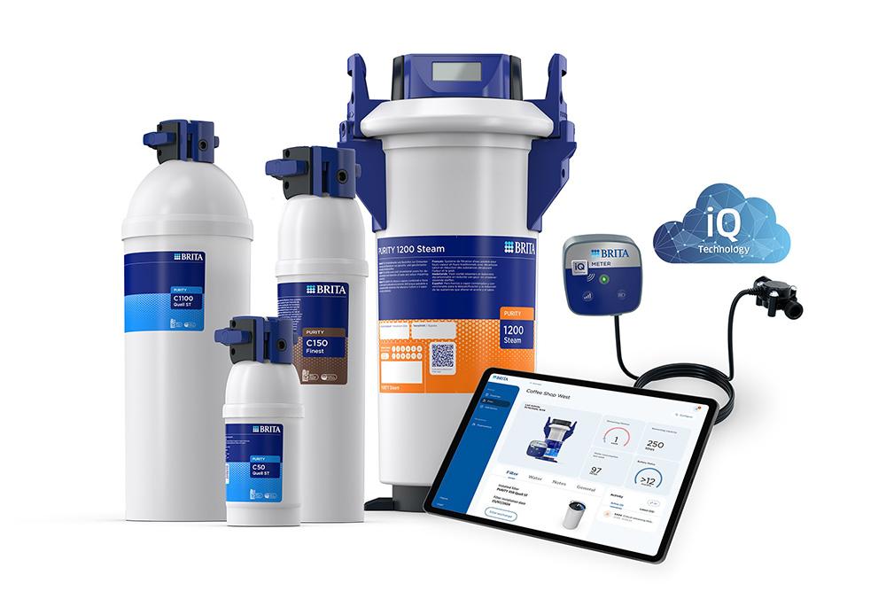 BRITA iQ Meter med PURITY-filtre og iQ-portal