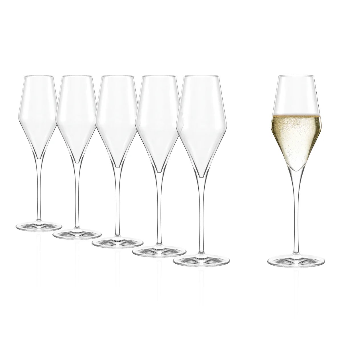 Stölzle Lausitz Champagne Glas Quatrophil - 29 cl. - Billede 4
