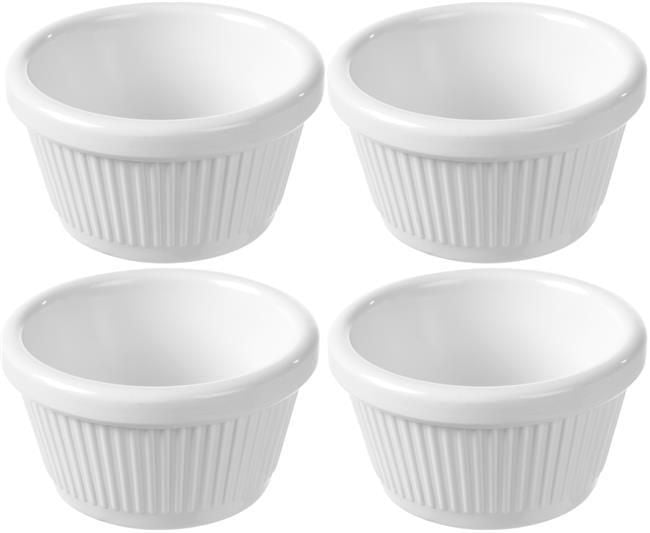 Ramekin - 4 stk, Fine Dine, 50 ml, ø70x(H)35mm, Ribbet. - Billede 5
