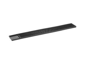 Bar måtte, Bar up, 610x85x(H)15mm. Perfekt til brug i barer og pubber. Lavet af sort gummi. Høj hygiejne for tørring og opbevaring af glas. - Billede 6