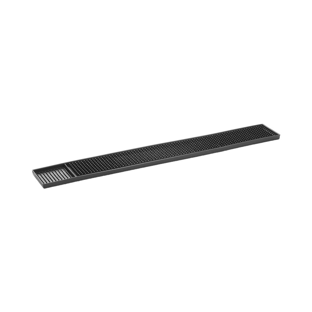 Bar måtte, Bar up, 610x85x(H)15mm. Perfekt til brug i barer og pubber. Lavet af sort gummi. Høj hygiejne for tørring og opbevaring af glas. - Billede 6