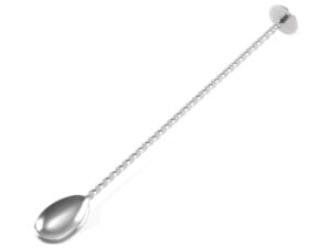 Cocktail ske med muddler, tulipanhåndtag, 27x27x(h)266mm - Billede 5
