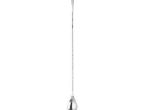Poleret kobberbelagt rustfrit stål bar ske, 380mm - Billede 2