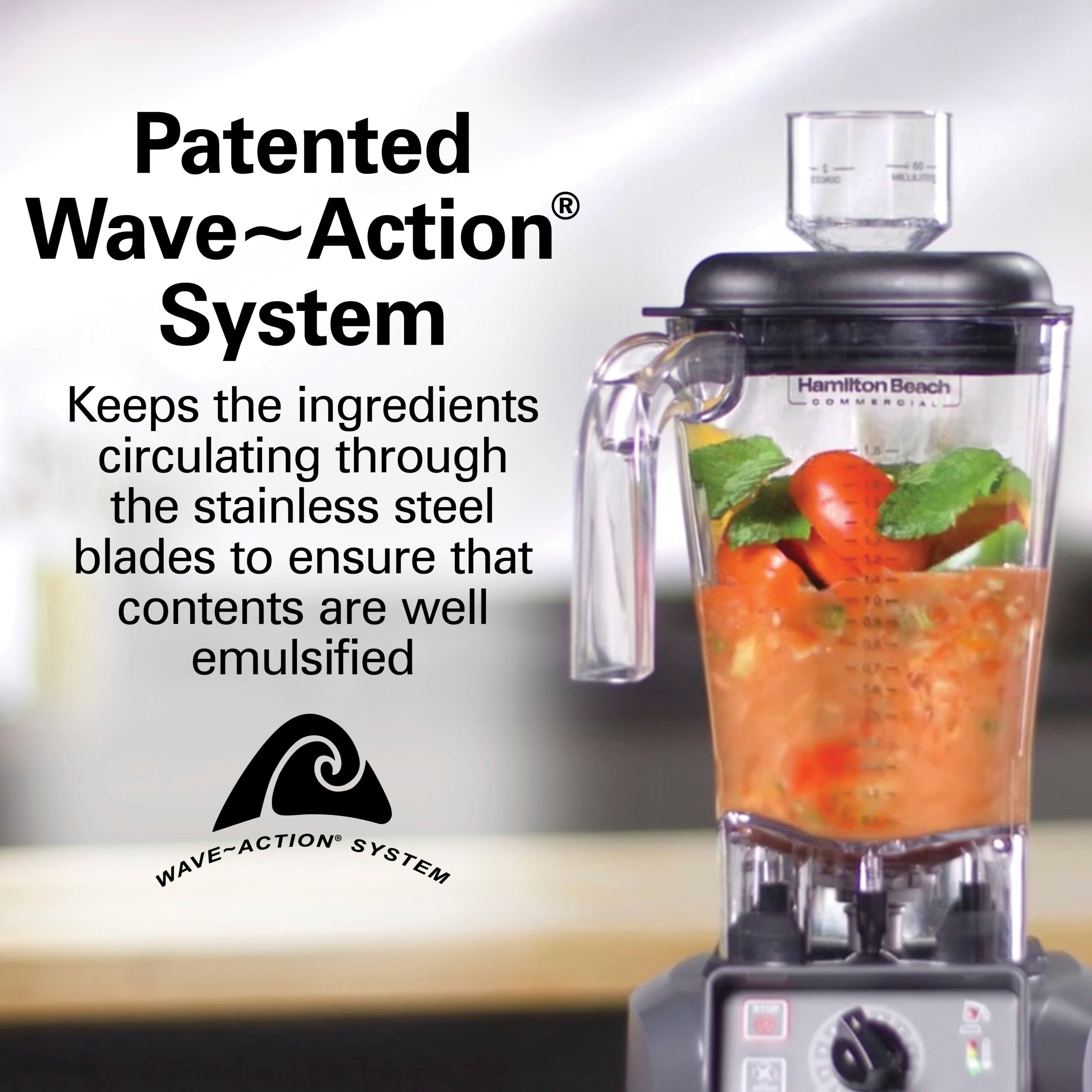 Hamilton Beach HBF600R-CE blender med beholder