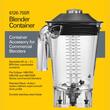 Hamilton Beach 6126-755R 2 l copolyester-blenderbeholder – vinkel 2