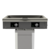 Norqi - Professionel kipsteger, medium · 150 mm · søjle · løst låg, BASIC