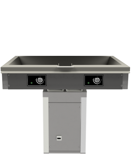 Norqi - Professionel kipsteger, stor · 120 mm · søjle · uden låg, BASIC