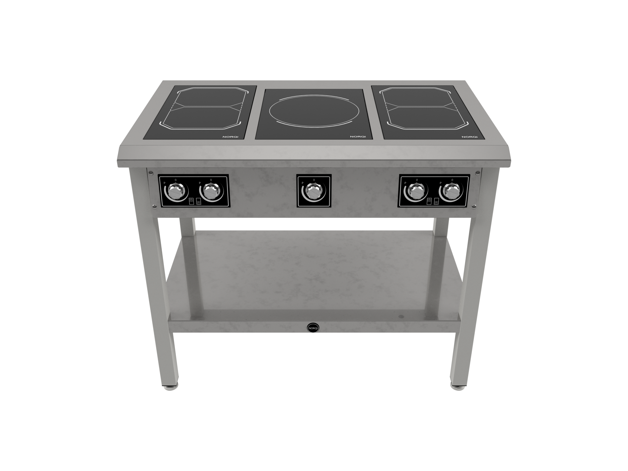 Norqi - SPIN kogebord 5 zoner mix, SPIN
