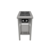 Norqi - PIN kogebord 2 zoner firkantet 260x260 5kW