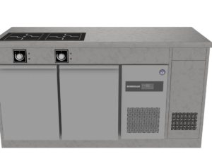 Norqi - Køl- og kogebord, CHILL+COOK 2-zone pro-induktion 700mm · 2 + 2 skuffer, PIN
