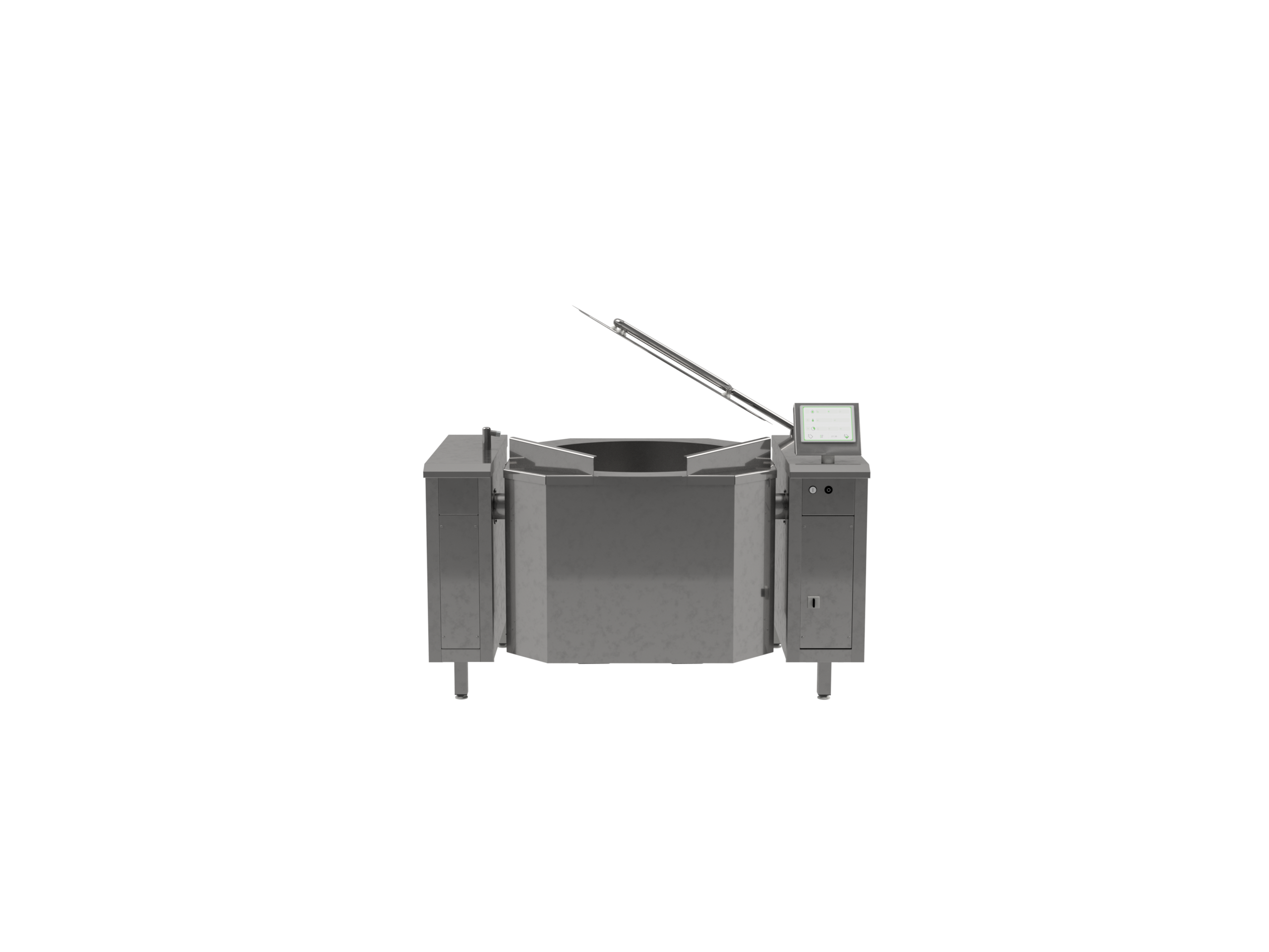 EFFECT kipgryde med 300 liters kapacitet set forfra