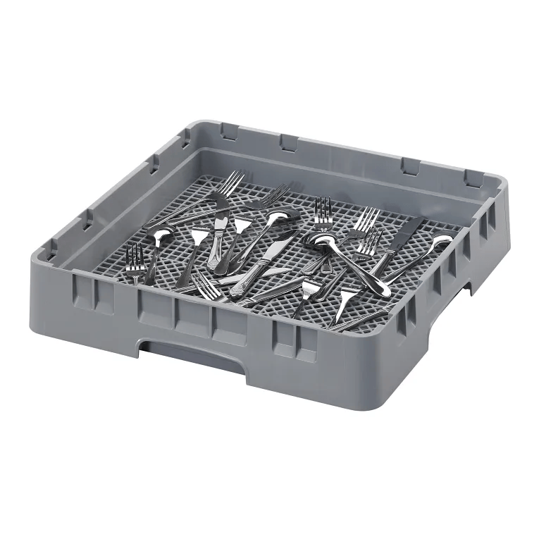 Cambro bestikkurv 50x50 cm grå