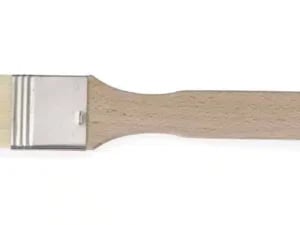 Smør- og fedtpensel med naturlige børster - sæt med 2 stk., 210x40mm.