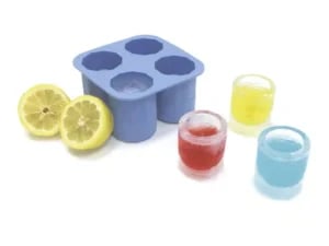 ice shot glas form, bar up, 122x122x(h)60mm