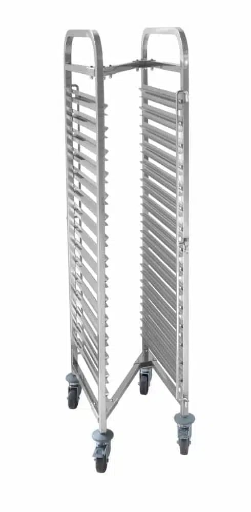 Kompakt opbevaringsvogn - 15 lag, 445x610x1710mm, 150kg kapacitet - Billede 2