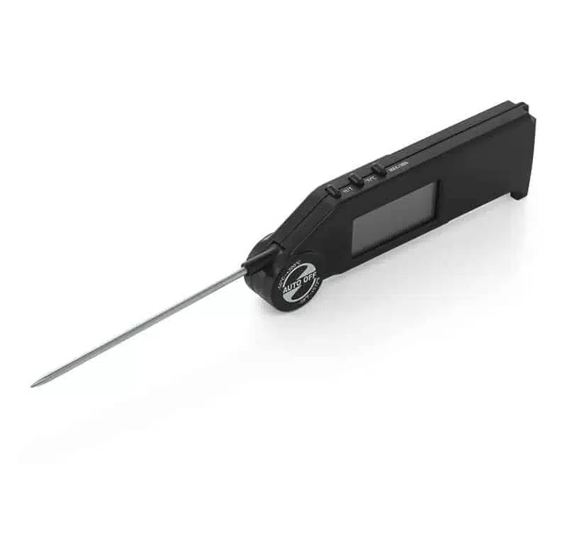 ***Digitalt termometer, RF stål, -50/+300C, 27,3cm