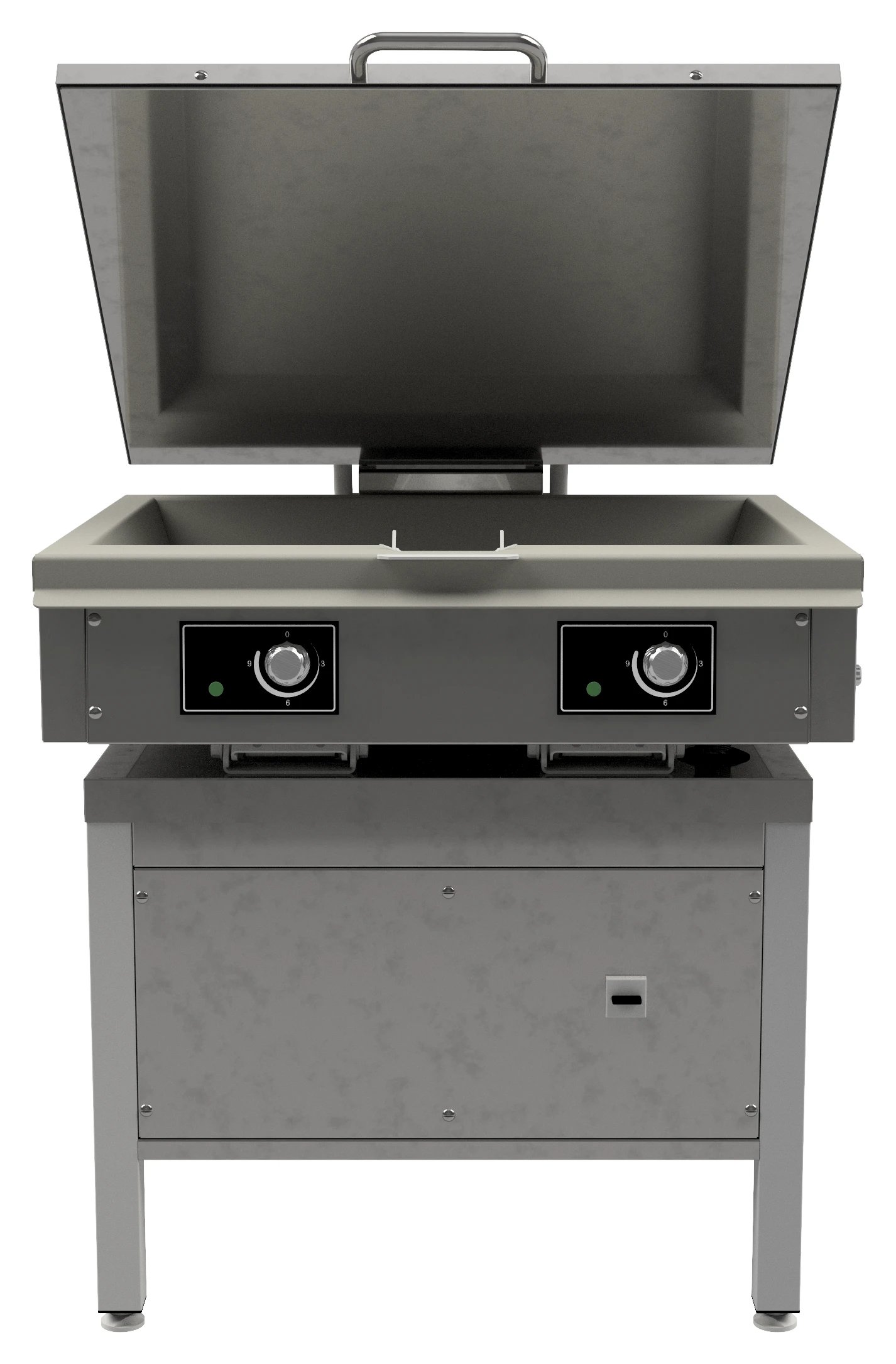 Professionel Kipsteger 25L med 65mm Dybde og Elektrisk Kipfunktion