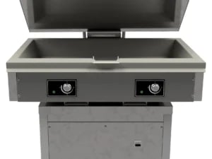 Professionel Kipsteger 64L med 2 Zonedele og Elektrisk Kipfunktion