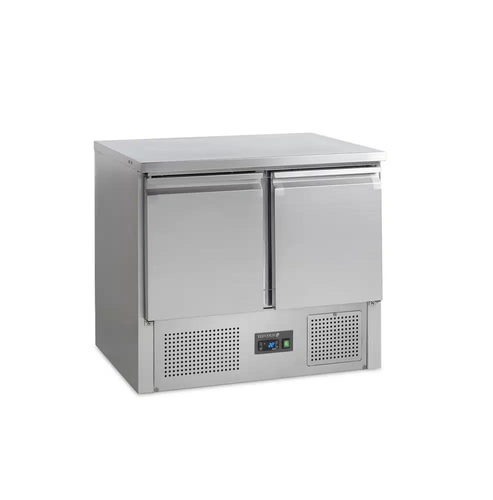 SA910BT Professionel Saladette Fryser i Rustfrit Stål, 230 Liter