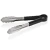 Serveringstang, CrNi m/sort PVC-håndtag, 24 cm