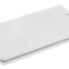 Skærebræt m/håndtag, HACCP, Hvid, PE, 40x25x1,2cm