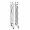 GN hyldevogn, CrNi, til 30 x1/1GN, 55x38x171cm