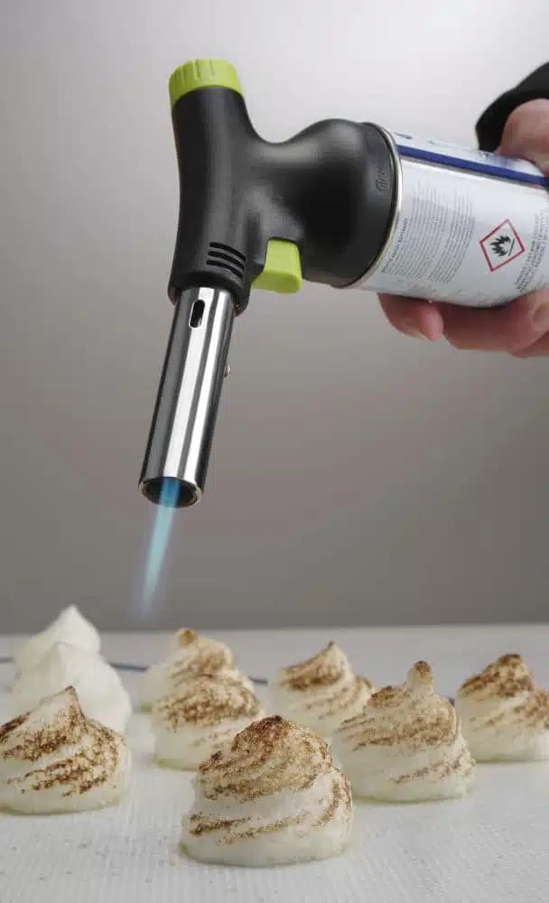 Hendi Jet Creme Brülee brænder - sæt med gaspatron, 175x68x(H)260mm - Billede 5