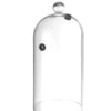 Cocktailkuppel i borosilikatglas med ventil, ø130x(h)282mm