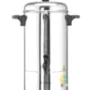 Enkeltvægget percolator i rustfrit stål, 6 l, 1500w