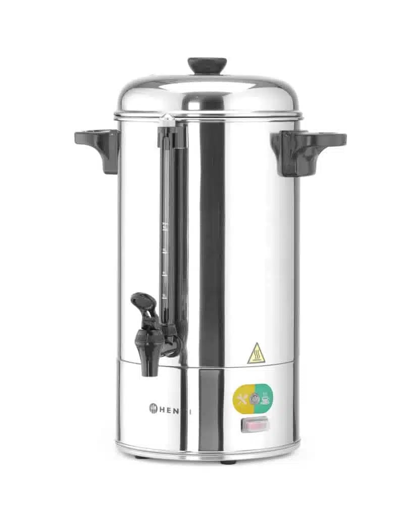Enkeltvægget percolator i rustfrit stål, 6 l, 1500w - Billede 5
