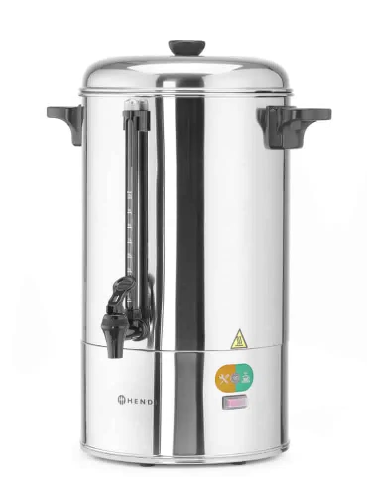 Enkeltvægget percolator i rustfrit stål, 6 l, 1500w - Billede 6
