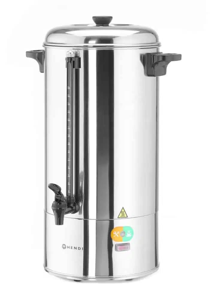 Enkeltvægget percolator i rustfrit stål, 6 l, 1500w - Billede 7